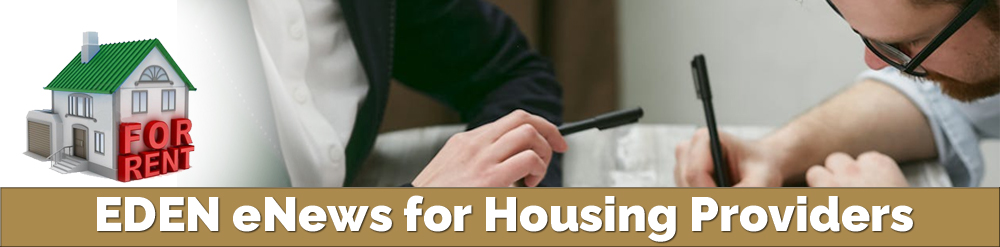 EDEN eNews for Property Owners & Managers